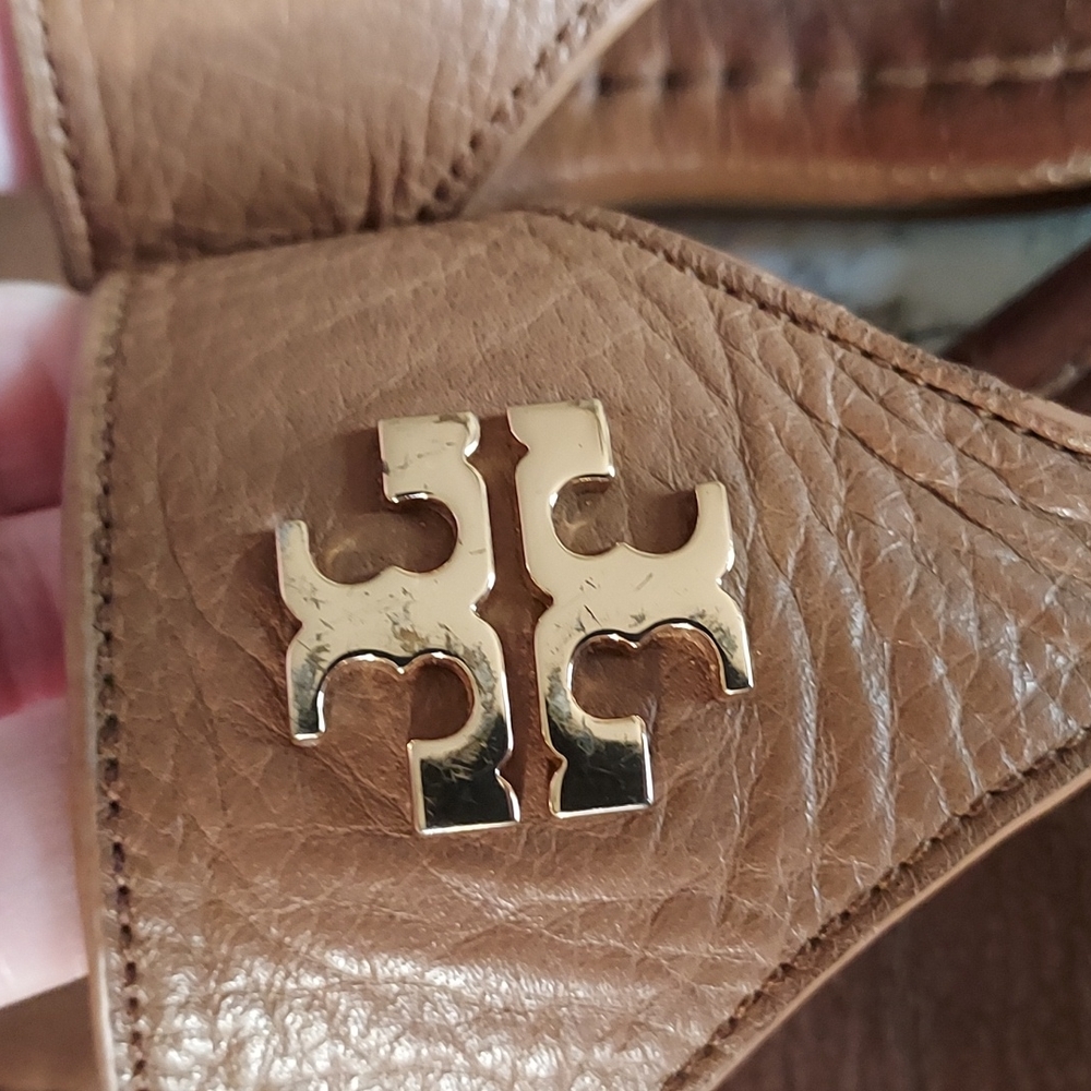 Tory Burch Tan Sandals, GUC SZ 7.5 - Picture 3 of 13